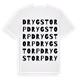 Drygstorp ordlek t-shirt