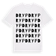 Dryp ordlek t-shirt