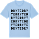 Blue Soul t-shirt med Dryte ordlek t-shirt