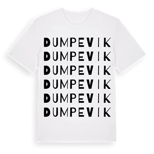 Dumpevik ordlek t-shirt – ekologisk bomull t-shirt från Pinshirt