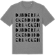Mid Heather Gray t-shirt med Dunderbacken ordlek t-shirt