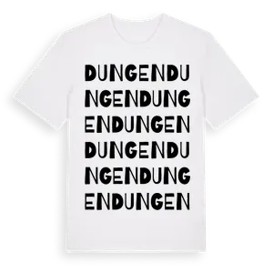 Dungen ordlek t-shirt – ekologisk bomull t-shirt från Pinshirt