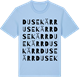 Blue Soul t-shirt med Dusekärr ordlek t-shirt