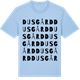 Blue Soul t-shirt med Dusgård ordlek t-shirt