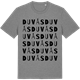 Mid Heather Gray t-shirt med Duvås ordlek t-shirt