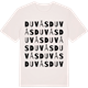 Vintage White t-shirt med Duvås ordlek t-shirt