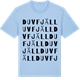 Blue Soul t-shirt med Duvfjäll ordlek t-shirt