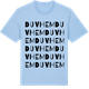 Blue Soul t-shirt med Duvhem ordlek t-shirt