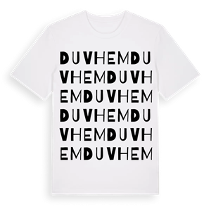 Duvhem ordlek t-shirt – ekologisk bomull t-shirt från Pinshirt