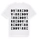 Dvärred ordlek t-shirt