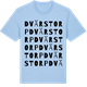 Blue Soul t-shirt med Dvärstorp ordlek t-shirt