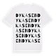Dykasen ordlek t-shirt
