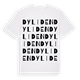 Dyliden ordlek t-shirt