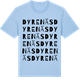 Blue Soul t-shirt med Dyrenäs ordlek t-shirt