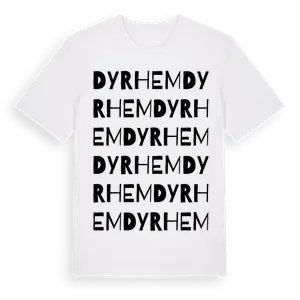 Dyrhem ordlek t-shirt – ekologisk bomull t-shirt från Pinshirt