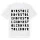 Dyrstolen ordlek t-shirt