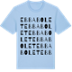 Blue Soul t-shirt med Ebbabolet ordlek t-shirt