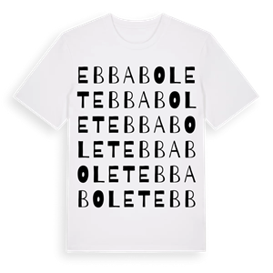 Ebbabolet ordlek t-shirt – ekologisk bomull t-shirt från Pinshirt