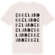 Vintage White t-shirt med Ebbelund ordlek t-shirt