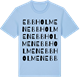 Blue Soul t-shirt med Ebbholmen ordlek t-shirt