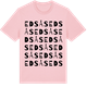 Pink Cotton t-shirt med Edsås ordlek t-shirt