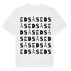 Edsås ordlek t-shirt – ekologisk bomull t-shirt från Pinshirt