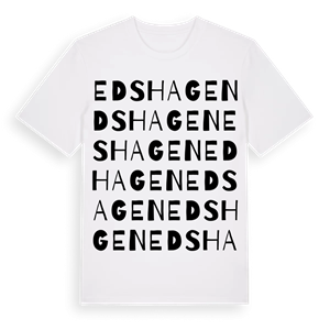 Edshagen ordlek t-shirt – ekologisk bomull t-shirt från Pinshirt