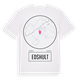 White t-shirt med Edshult t-shirt