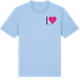 Blue Soul t-shirt med Jag älskar Edshult + Hulskog + Lida + Bäck t-shirt litet tryck