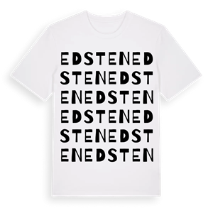 Edsten ordlek t-shirt – ekologisk bomull t-shirt från Pinshirt