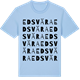 Blue Soul t-shirt med Edsvära ordlek t-shirt
