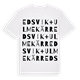 Edsvik+Ulmekärr ordlek t-shirt