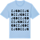 Blue Soul t-shirt med Ejgde ordlek t-shirt