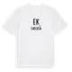 White t-shirt med Ek i Sverige t-shirt