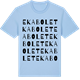 Blue Soul t-shirt med Ekabolet ordlek t-shirt