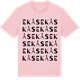 Pink Cotton t-shirt med Ekås ordlek t-shirt