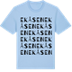 Blue Soul t-shirt med Ekåsen ordlek t-shirt