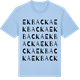 Blue Soul t-shirt med Ekbacka ordlek t-shirt