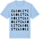 Blue Soul t-shirt med Ekbolet ordlek t-shirt