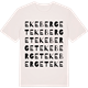 Vintage White t-shirt med Ekeberget ordlek t-shirt