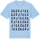 Blue Soul t-shirt med Ekefjäll ordlek t-shirt