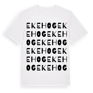 Ekehog ordlek t-shirt – ekologisk bomull t-shirt från Pinshirt