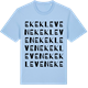 Blue Soul t-shirt med Ekekleven ordlek t-shirt