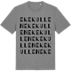 Mid Heather Gray t-shirt med Ekekullen ordlek t-shirt