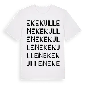 Ekekullen ordlek t-shirt – ekologisk bomull t-shirt från Pinshirt