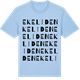 Blue Soul t-shirt med Ekeliden ordlek t-shirt