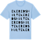 Blue Soul t-shirt med Ekeredshult ordlek t-shirt