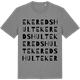 Mid Heather Gray t-shirt med Ekeredshult ordlek t-shirt
