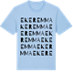 Blue Soul t-shirt med Ekeremma ordlek t-shirt