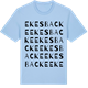 Blue Soul t-shirt med Ekesbacke ordlek t-shirt